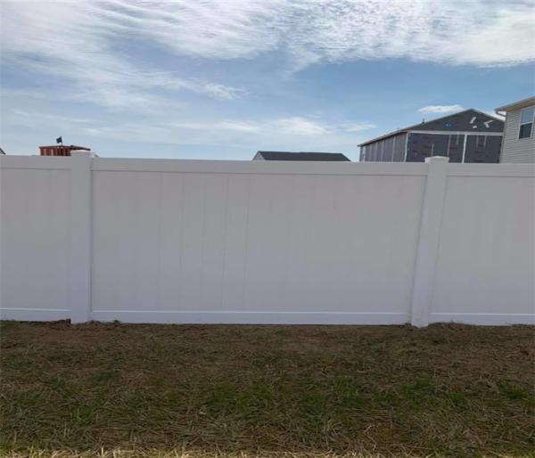 Rigid Semi-private Vinyl Fence Home Sercurity Vinyl Fence Picket Fencing Horse