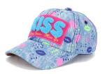 Kids Modern Style Denim Baseball Cap Embroidery And Patchwork Logo Light Weight