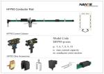 Mobile Electrification Conductor Rail System , Hfp95 Series Crane Component