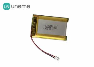 China Rechargeable 803450 Li-polymer Battery/ 3.7V 1500mAh Lithium Ion Polymer Battery factory
