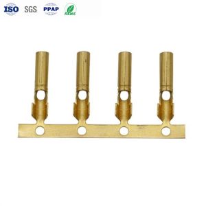 Custom Brass Stamping Parts CNC Machined ±0.01mm Tolerance