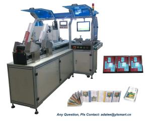 China Single Card Multi Card Packing Card Wrapping Machine Automatic YUP-600 factory