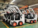 Pneumatic Tire JC45 Skid Steer Loader Equipped with Bosch Rexroth Hydraulic