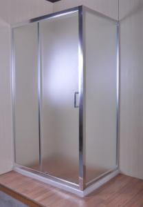 China 1100 X 800 Rectangular Shower Cabins Enclosure Normal Temperature Storage KPN52168 factory