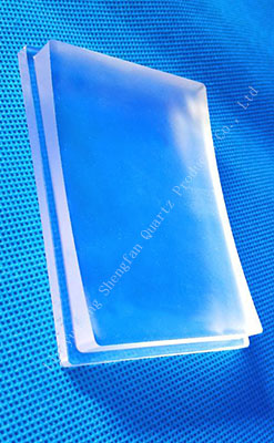 XRD- Fused Quartz Sample Sink Plate Customized Corrosion High Temperature Resisitant