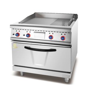 Adjustable Temperature Cooking Range System for Commercial Kitchen Operations