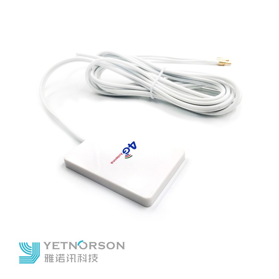Customized Cable Length 4G LTE External Panel Antenna with Magnetic Base and 6dBi Gain