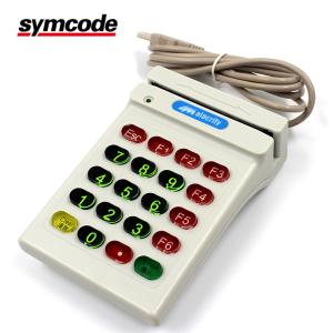China Card Swipe Reader / Magnetic Stripe Reader Recognize Many Kinds Barcode factory