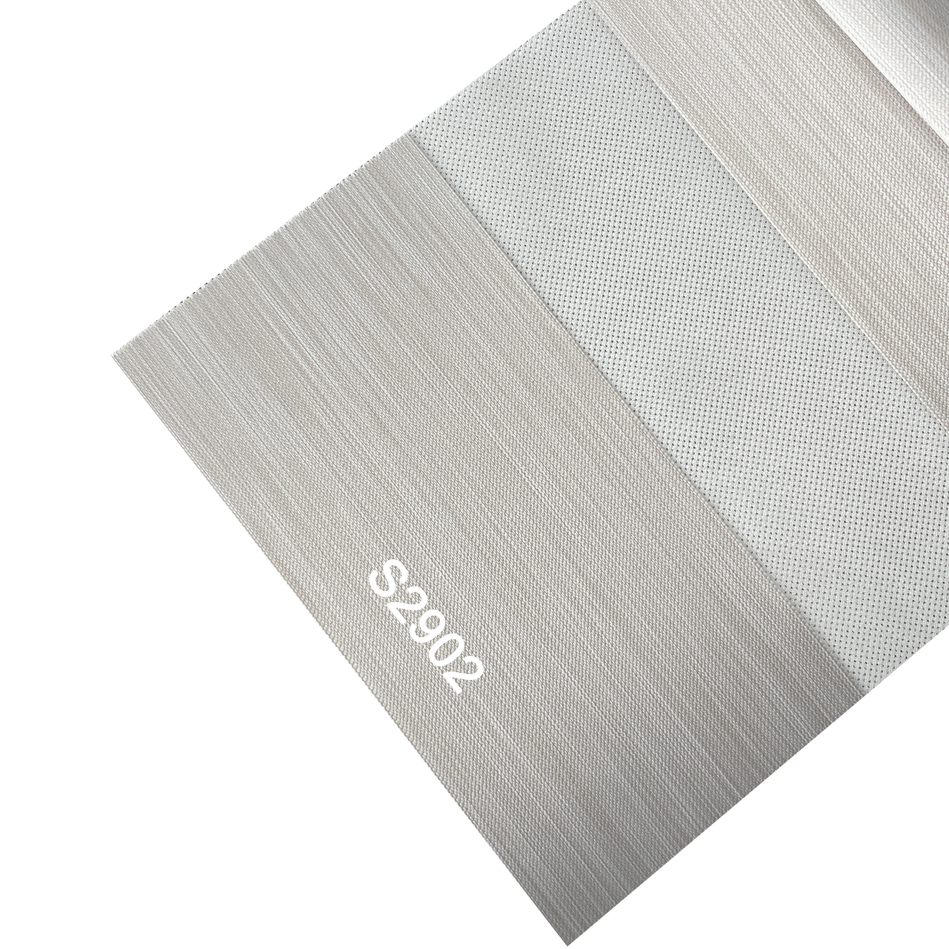 3m Width 100% Polyester Translucent Double Layer Roller Blinds Fabric For Home Decoration