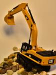 DM Carter CAT385C Alloy Excavator Model Engineering Machinery Car Simulation