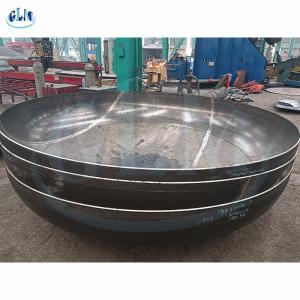 China 2600mm Diameter 6mm Thickness Ellipsoidal Dished End 2:1 Dished Bottom factory