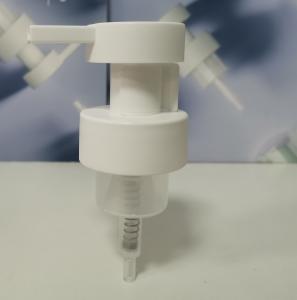 China Customized Bottle Foam Pump 43/410 White Clip Lock Pump Dispenser For Effortless Foam Dispensing factory