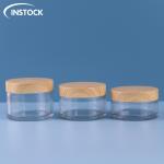 80ml 100ml 120ml PET Plastic Jar Lightweight Beauty Cream Jars With Lids