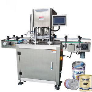 China 1.1Kw Automatic Tin Can Sealing Machine 220V 50Hz 35 ~ 45 Cans/min factory
