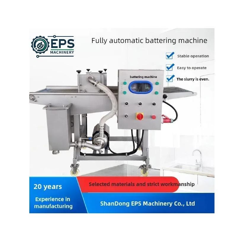 China Thermal Processing Chicken Strips and Zingers Battering Machine Customized Design factory