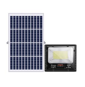 China 200W Power Solar Billboard Light Security Flood Lights 8800L Stainless Steel factory
