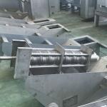 3.7kw Volute Sludge Screw Filter Press Machine SUS304 2050 * 750 * 1200