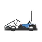 3H Charging Battery Powered Go Kart Age 6-14 Fast Acceleration