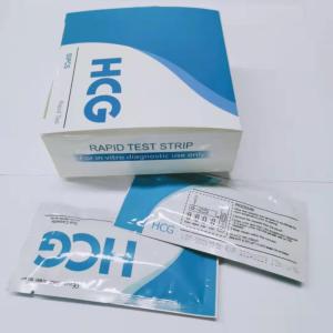China CE Certificate OTC Rapid One Step HCG Pregnancy Cassette Test factory