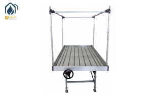 China Commercial Greenhouse Ebb And Flow Rolling Benches Hydroponic Equipment Flood Table factory