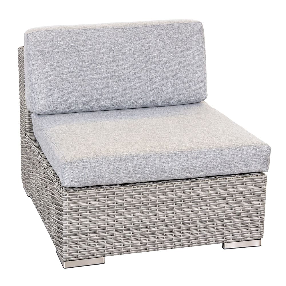 Large Size L Shape Garden Sofa PE Wicker Outdoor Sofa 8 Piece Rattan Outdoor Furniture Set