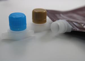 China Plastic Pour Spout Covers Sealing On Self Stand Upright Laminated Pouches factory