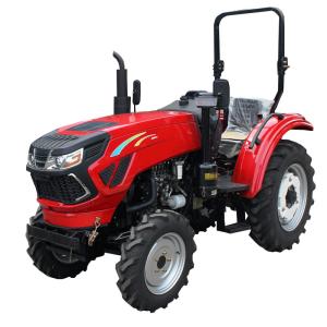 China 60HP 70HP Wheel Tractor 4WD For Agriculture Performance By Forestry Machinery factory