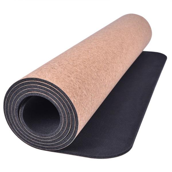 2020 New Cork Material Yoga Mat, Non-Slip Yoga mat, Natural Wood color, Thermal