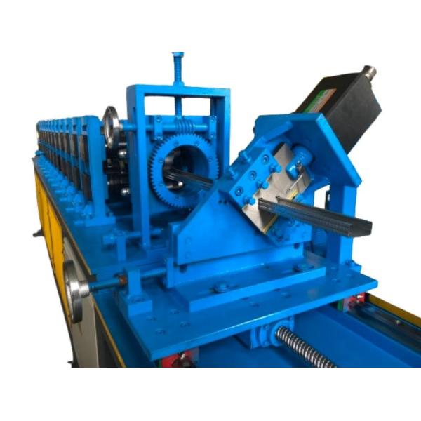 China Versatile Slotted Stud And Track Roll Forming Machine for Custom Shapes and Slot Sizes factory