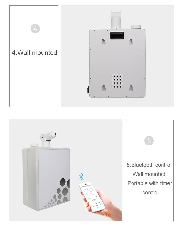 Bluetooth APP Timed Smart Garden Fogger Machine Disinfection Sprayer 8L