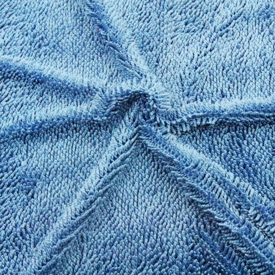 16"X24" 800GSM Twist Pile Microfiber Buffing Towel For Car