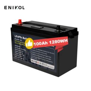 China 12V 100ah RV LiFePo4 Battery Energy Storage Solar Lithium Ion Battery Pack factory