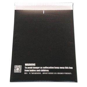 Silk Screen Printing Custom Shipping Bubble Envelopes Puncture Resistant