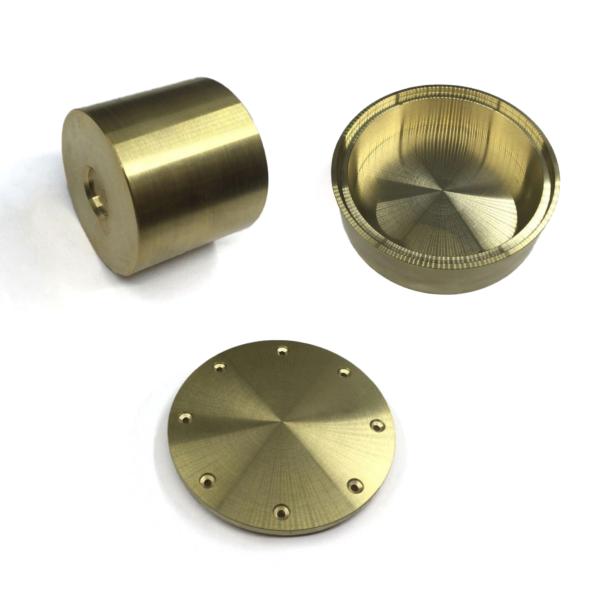China High-Precision CNC-Machined Brass Parts factory