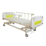 ABS Manual Crank Adjustable Medical Care Bed Self Lubricating Hospital Nursing