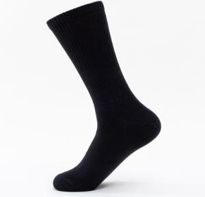 China Custom Patterned Trendy Mens Socks / Mens Fashion Dress Socks Custom Jacquard Logo factory