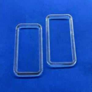 China Frosted Transparent Clear Quartz Glass Products Ring factory