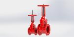 Flange Or Groove Type Non Rising Stem Resilient Seated Valve UL FM Approved