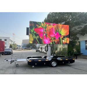 China On-the-Move Advertising P3 Mobile Truck LED Display Screen with Truck-mounted Installation and High Refresh Frequency on sale