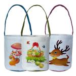 Photo Printing Blank Sublimation Tote Bags Easter Basket 25*20cm