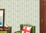Floral Beige Durable English Style Wallpaper , Household Decorative Wall