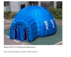 China Inflatable Tent / Inflatable dome tent / inflatable tunnel tent factory