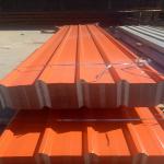 High Eficiency metal Galvanized Iron Sheet Roll Forming Machine Trapezoidal
