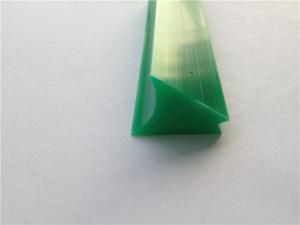 China Multifunctional UHMW Polyethylene Plastic Green Color Excellent Impact Strength factory