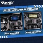 Viknav 12.3 Inch Android Car Radio For Mercedes Benz E W207 2010-2016 GPS