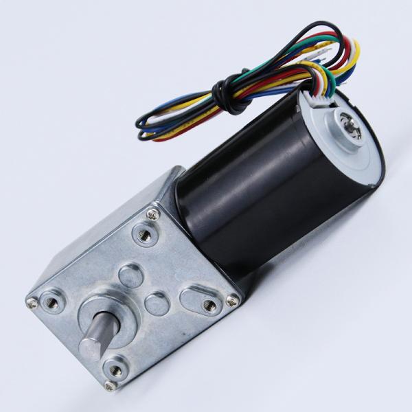 Faradyi Custom 58mm Worm Gear Box Reverse Self Lock 12v Dc Worm Gear Motor 5nm