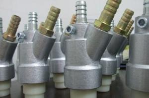 China Solid boron carbide B4C blast nozzle OEM venturi , sandblasting boron carbide nozzles factory