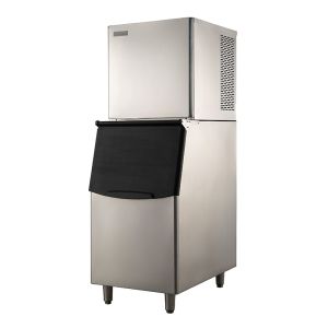 Large Power Snowflake Ice Machine With 220Kg Ice Storage For Home With Good
