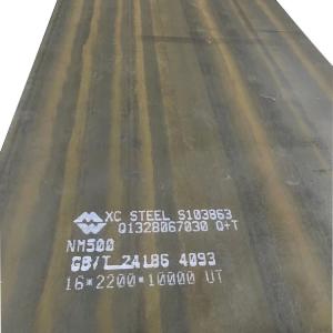 China Hardness HB500 Wear Resistant Steel Plate Sheet 16mm NM450 Cladding factory