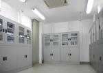 Anti Corrosion Biology Lab Furniture , White Medicine Cabinet With Automatic Fan